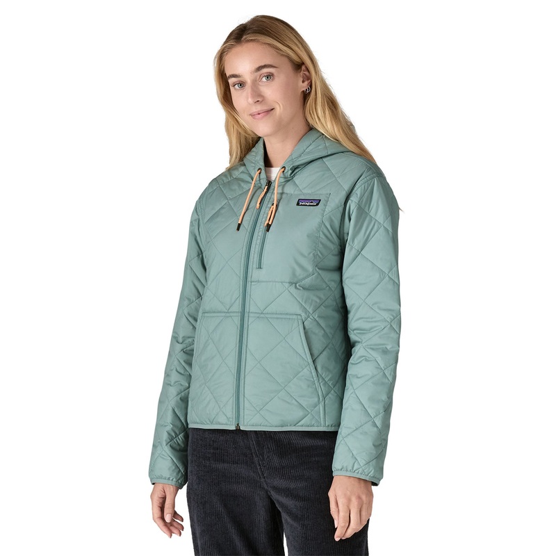 Patagonia W’s Diamond Quilted Bomber Hoody Black / BLK XS
