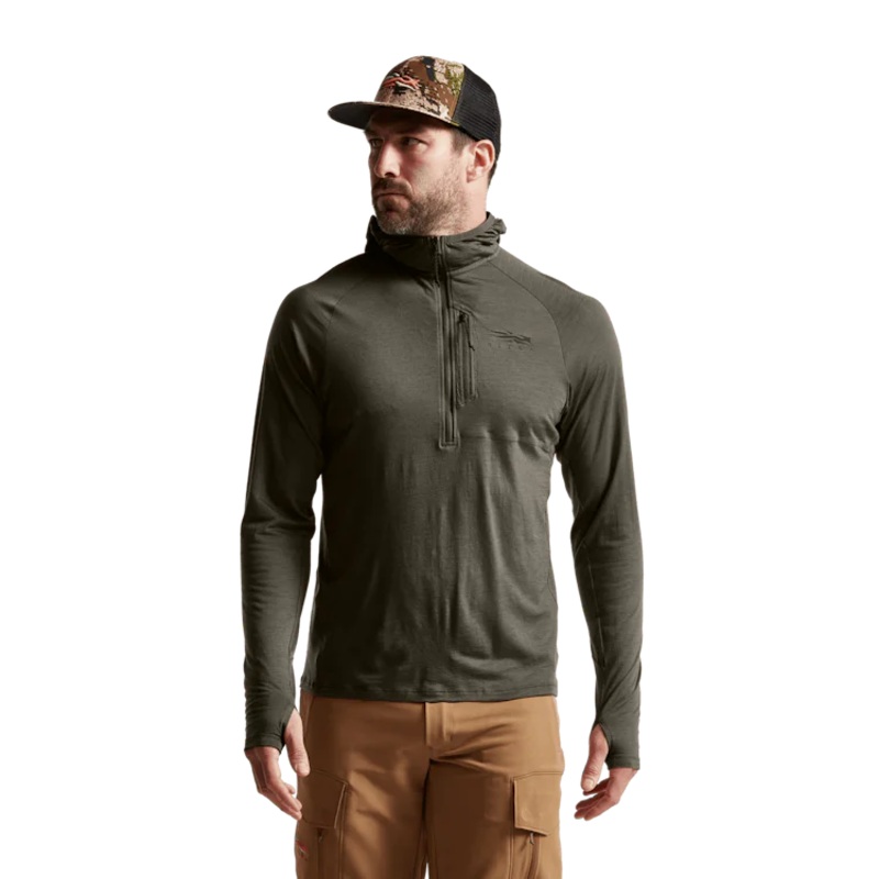 Sitka Core Merino 120 Hoody – Solid Colors Pyrite M