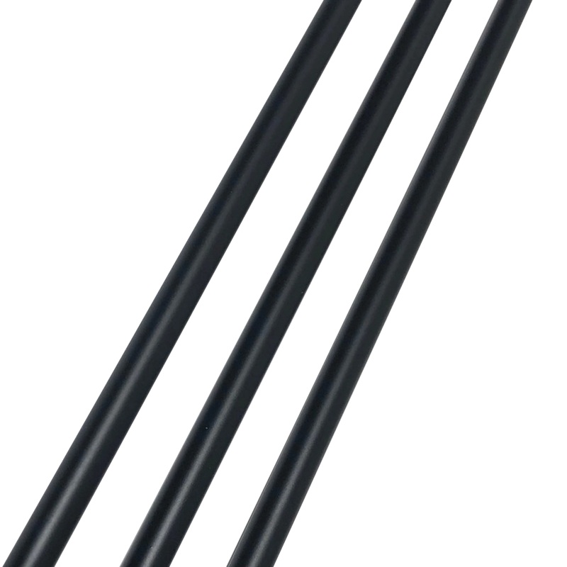 V-Line 54″ Gnarly Noodle Ice Rod Blank Matte Black