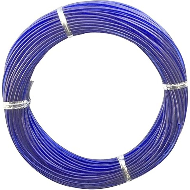 Black Marine Outrigger Line 100′ Blu Mono 400Lb Test w/Crimps