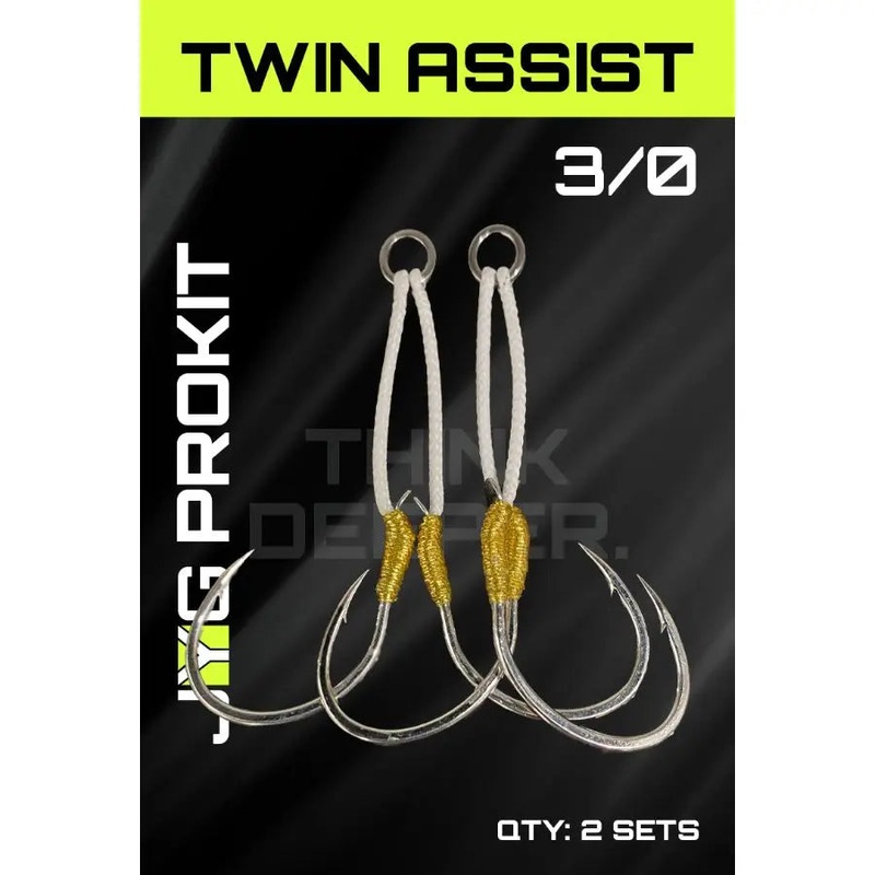 JYG PRO TWIN ASSIST HOOKS 4/0