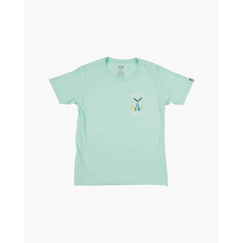 SALTY CREW TAILED BOYFRIEND TEE SEAFOAM M
