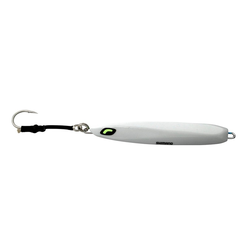 Shimano Butterfly Monarch Jigs Blue Glow Length: 4 1/4″ – Weight: 3 1/8oz