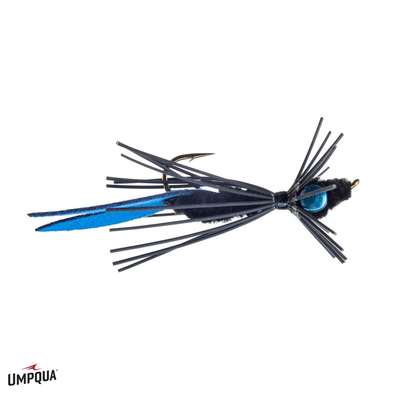 Umpqua Kraft’s Clawdad #4 Black/Blue