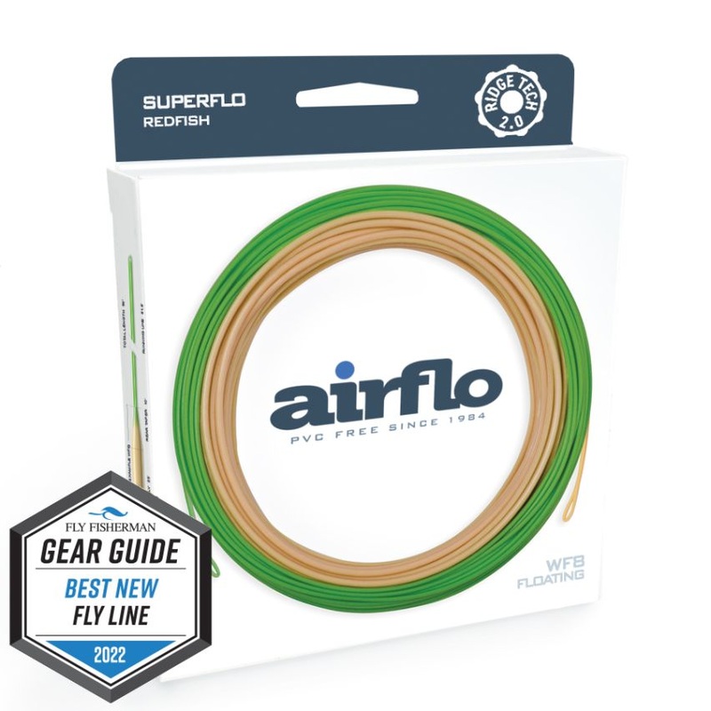 Airflo RIDGE 2.0 GULF REDFISH FLOATING WF6F TAN / GREEN