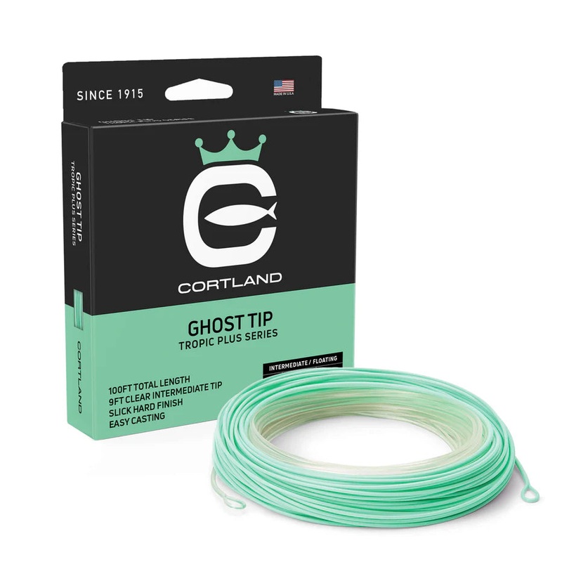 Cortland Ghost Tip WF7I/F Clear / Seafoam