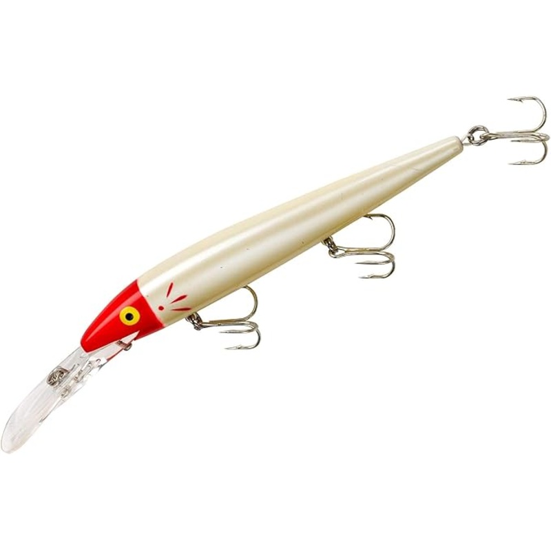 Cotton Cordell Dp Red Fin 5 In Pearl/Red