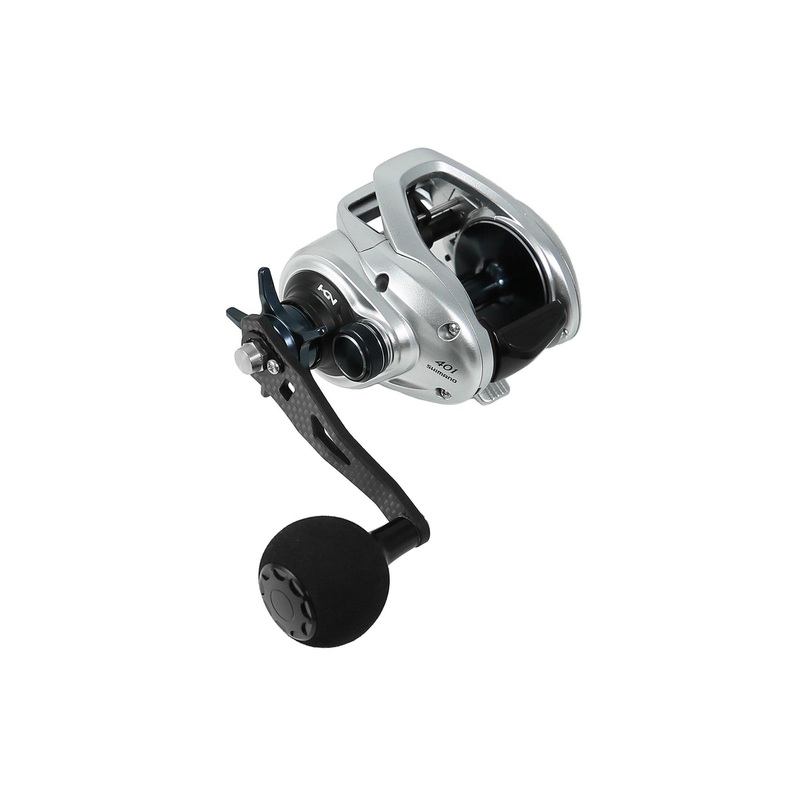 ?? Jigging World Power Handle for Shimano Tranx 300 & 400 Baitcasting Reels (50% off) Carbon Handle with 39mm EVA Knob