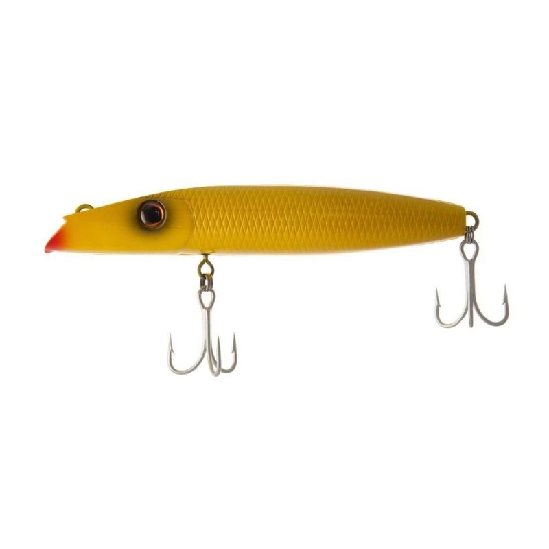 Northbar Tackle Montauk Darter Lures Yellow White Belly w/ Pink Haze Length: 7.25″ – Weight: 2oz