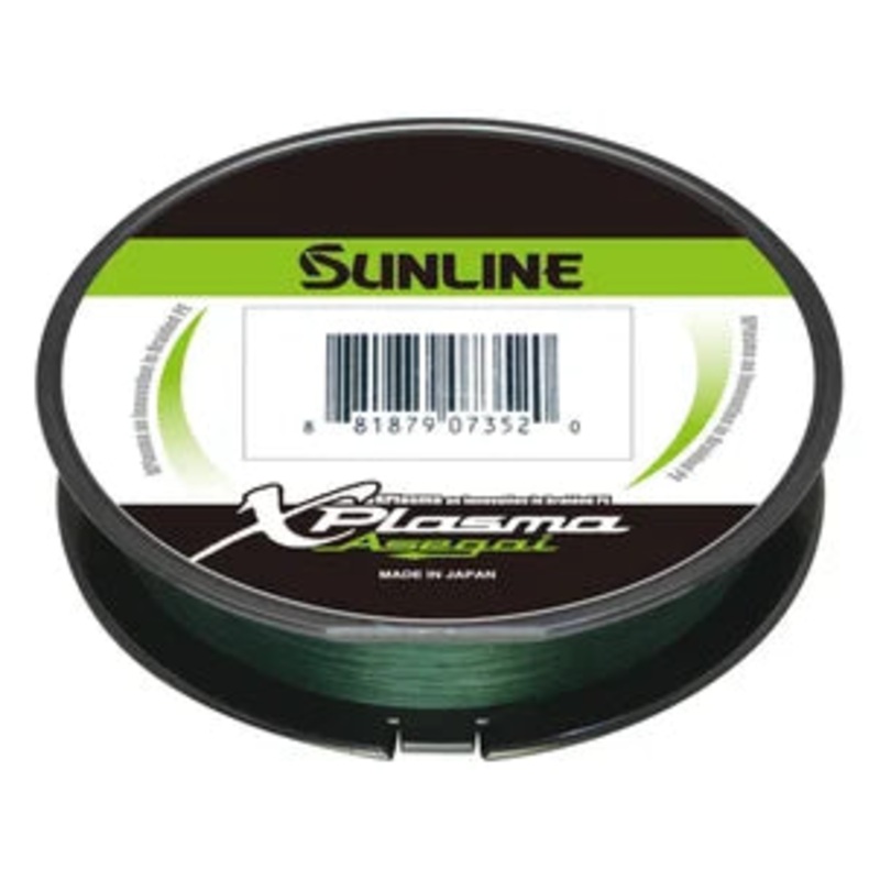 SUNLINE XPLASMA ASEGAI BRAIDED LINE Dark Green 6 lb