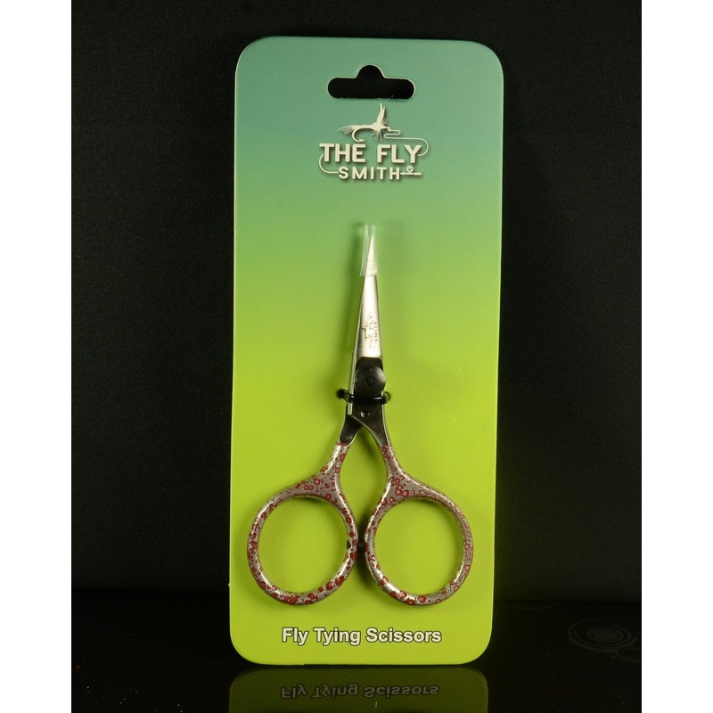 The Fly Smith – Razor Scissor 4 Inch Speckled Red