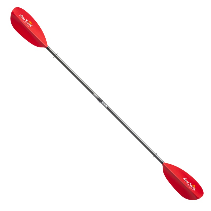 Aquabound Manta Ray Hybrid 2-Piece Versa-Lok Kayak Paddle Sunset Red 220-235 cm