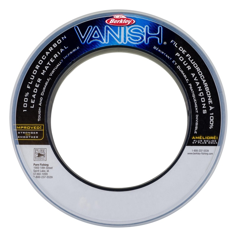 Berkley Vanish Leader Material Coil Clear 30LB