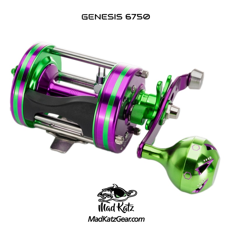 Mad Katz Genesis 6750 Round Baitcasting Reels MKGMK6750JKR