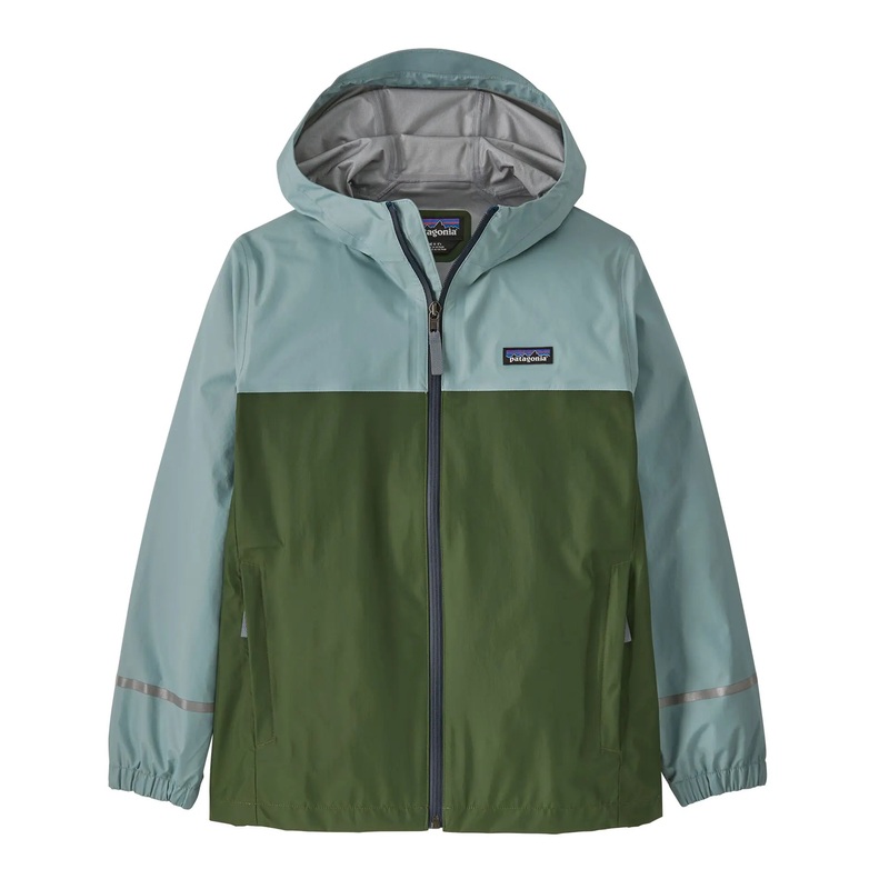 Patagonia Kid’s Torrentshell 3L Rain Jacket Thermal Blue / TIMBL XS