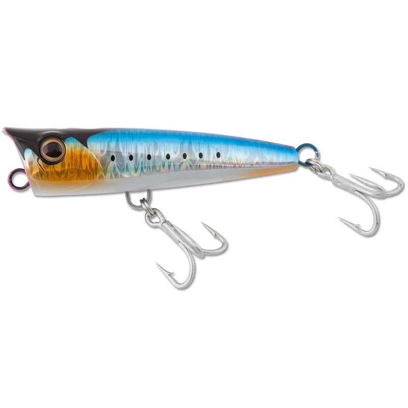 Shimano Pop-Orca Popper Lures Blue Sardine Lenght: 4 1/4″ – Weight: 1 7/8oz