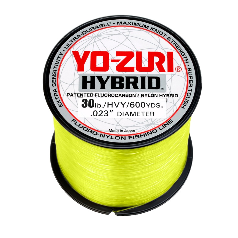 Yo-Zuri Hybrid Hi-Vis Yellow 600 Yards 6 pound