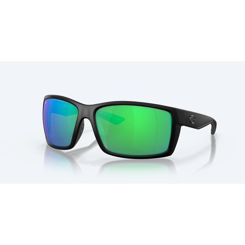 Costa Reefton Polarized Sunglasses Blackout/Green Mirror Polycarbonate
