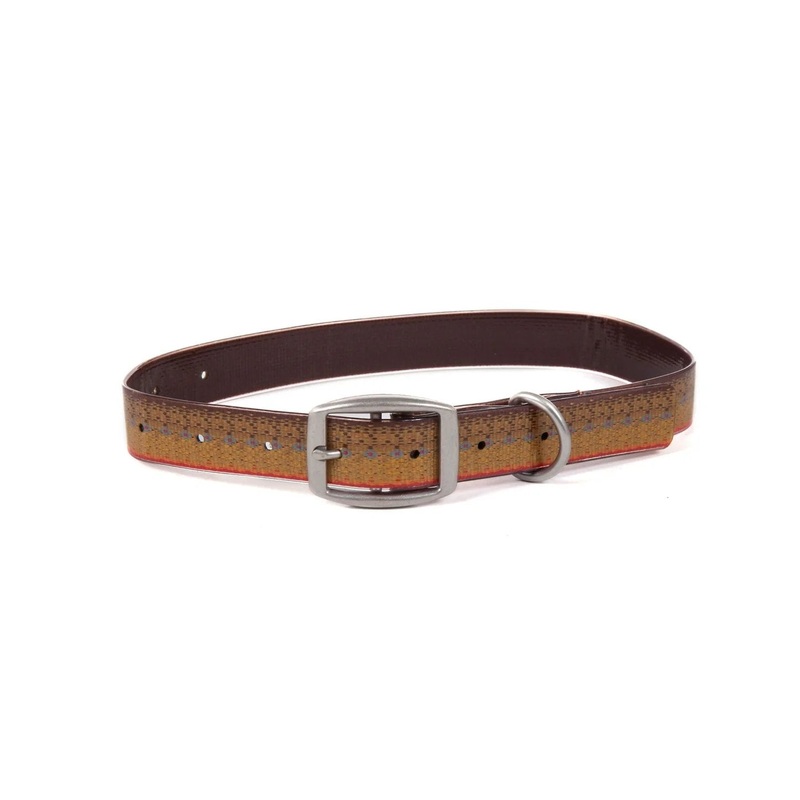 Fishpond Salty Dog Collar Medium Brown Trout