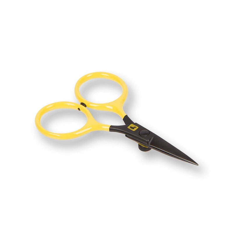 Loon Outdoors Razor Scissors 4″ – Yellow