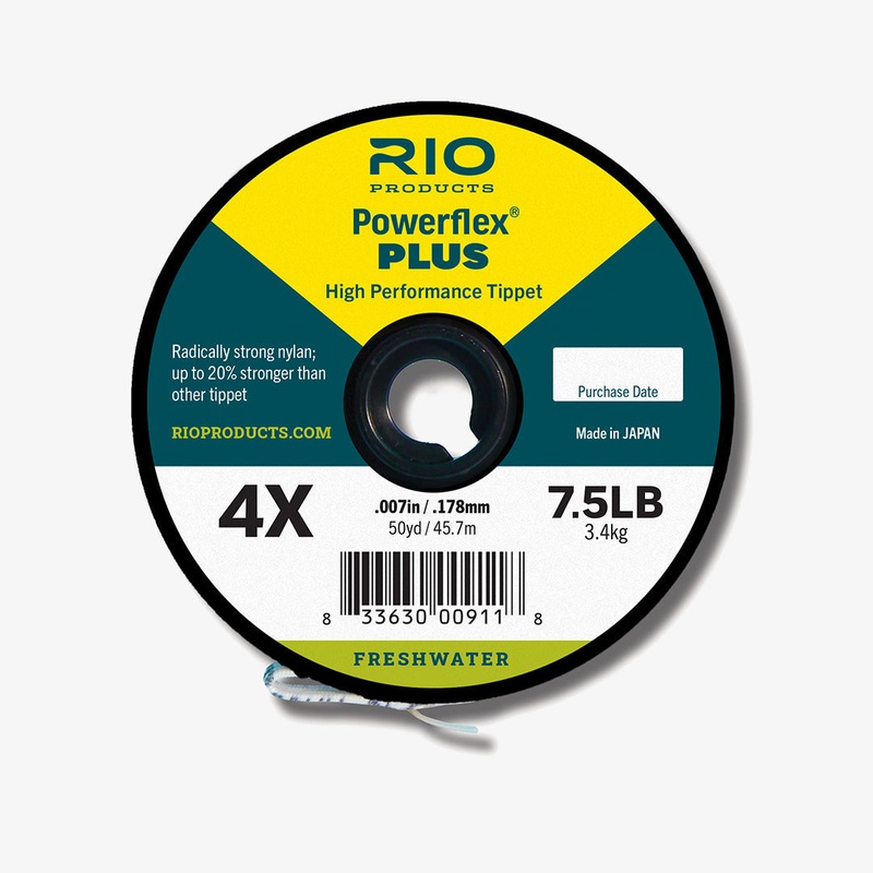 Rio Powerflex Plus Tippet 50yd 0x 50yd