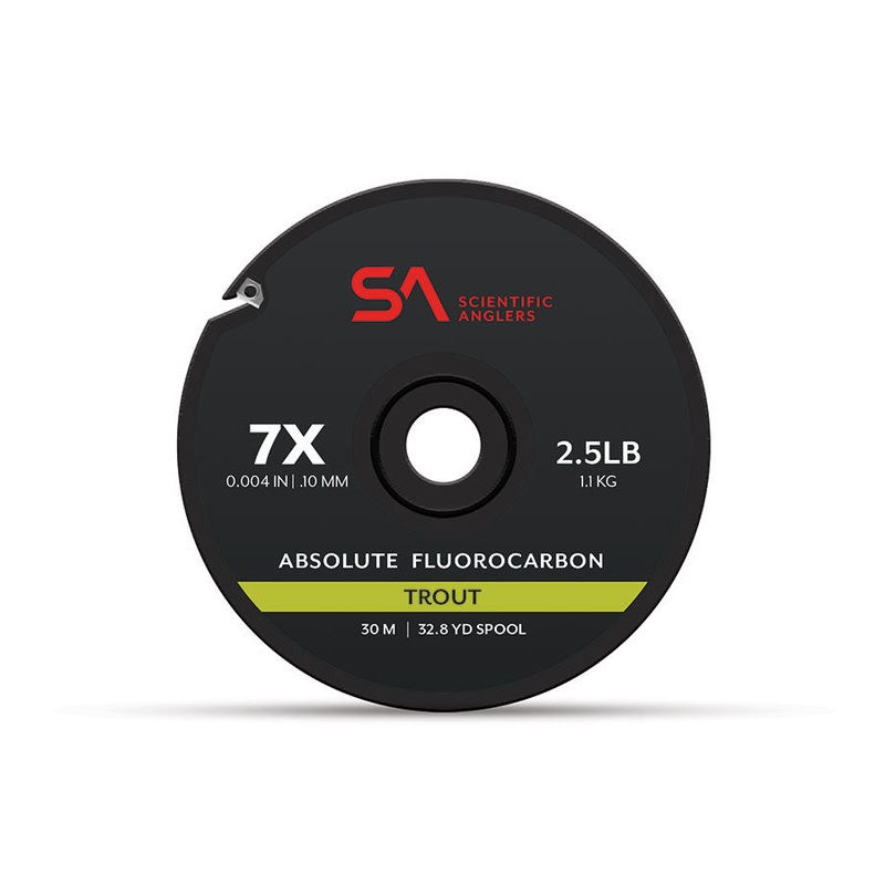 Scientific Anglers Absolute Fluorocarbon Trout Tippet 30M 0X