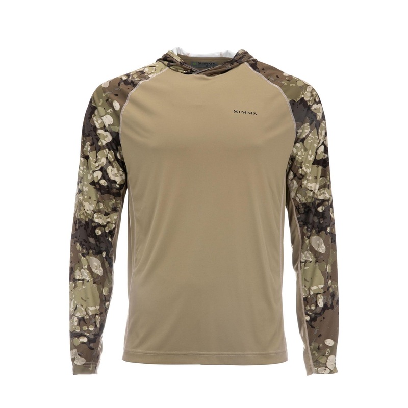 Simms Bugstopper Solarflex Hoody Riparian Camo S
