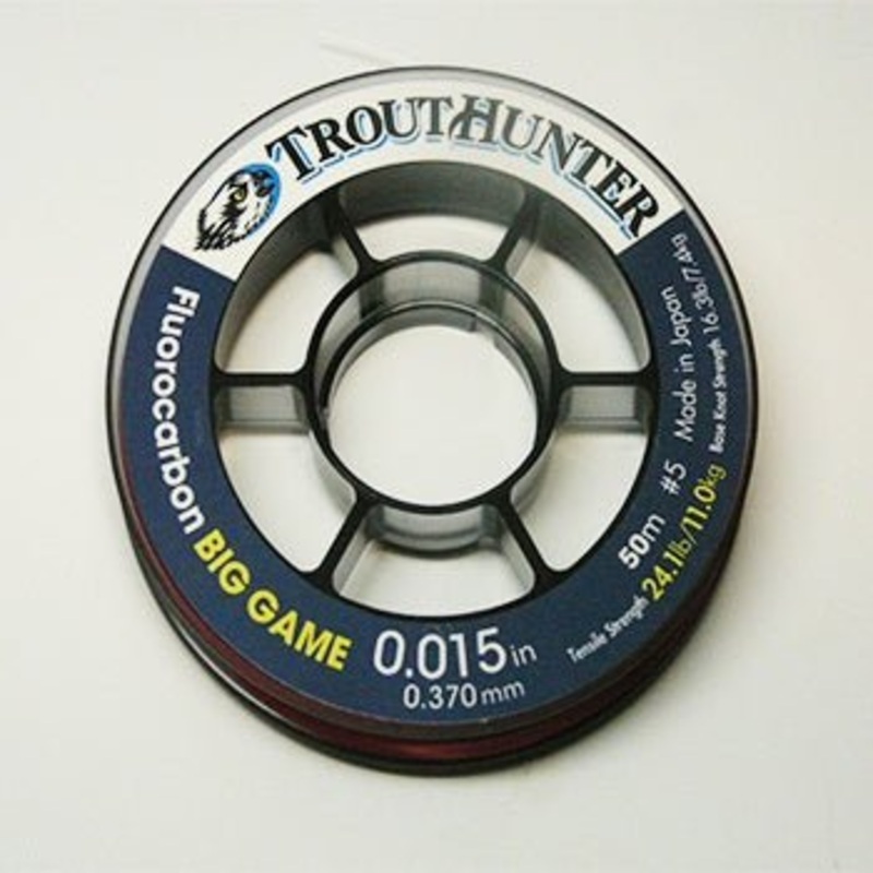 TroutHunter Big Game Fluorocarbon Tippet 50m 0x