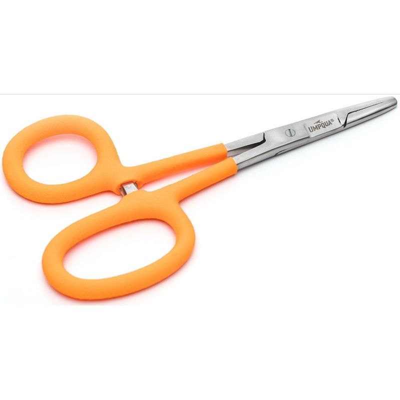 Umpqua 6” Scissor Clamp Hot Orange