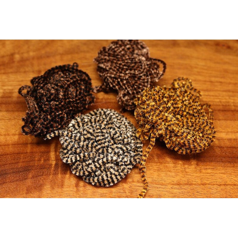 Hareline Fly Fish Food’s Small Stonefly Chenille Black Coffee