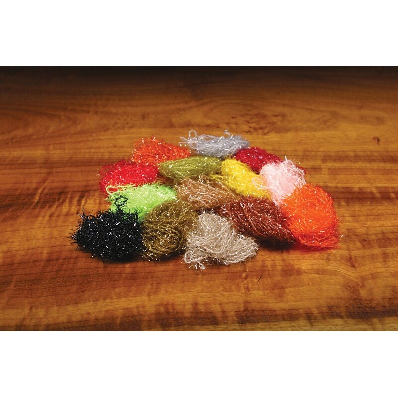 Hareline Micro Polar Chenille Black