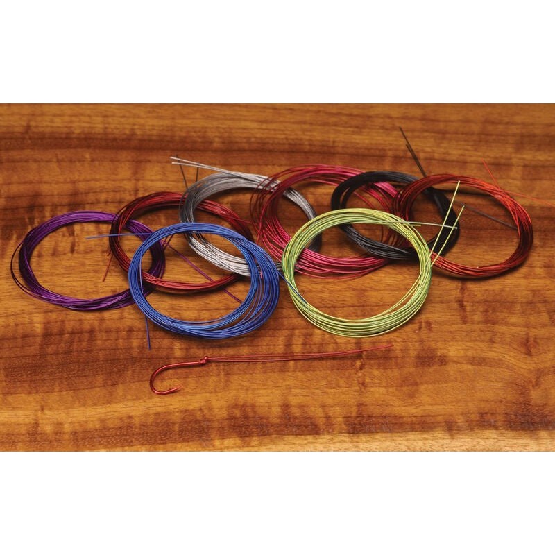 Hareline Senyo’s Intruder Trailer Hook Wire Size 6 or Larger Purple