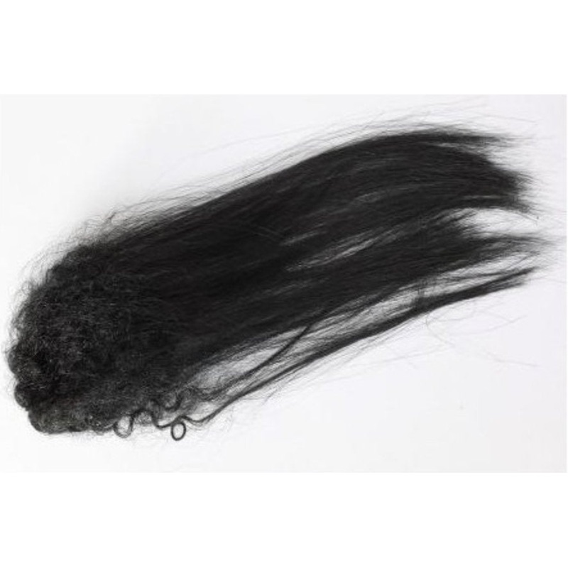 Hedron Big Fly Fiber Curled Black