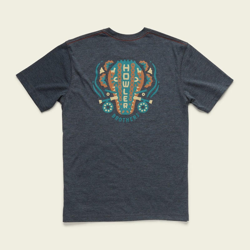 Howler Brothers Select T S Gator Chomp Heather