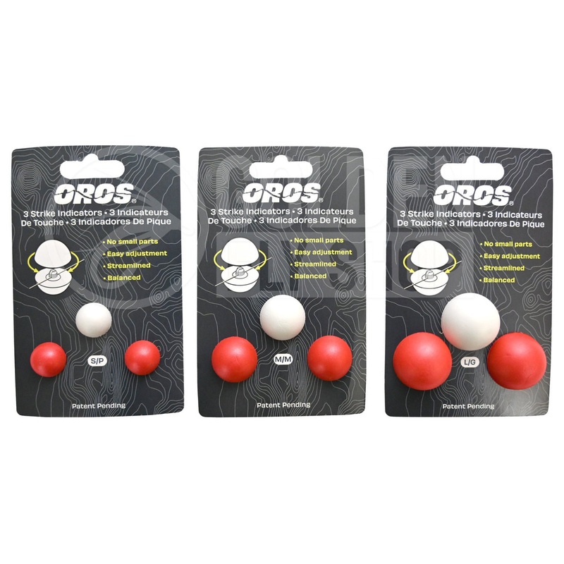 Oros Red and White 3 Pack 1/2″