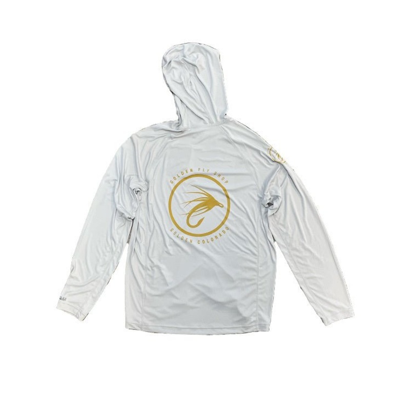 Simms GFS SolarFlex Hoody S Cloud Camo Grey