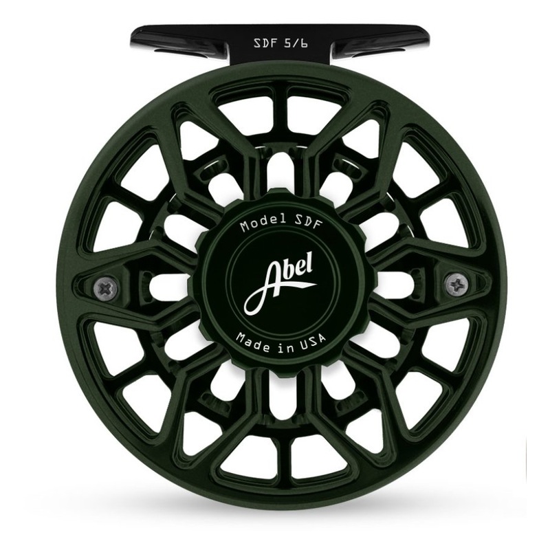 Abel SDF 5/6 Ported – Satin Deep Green – Walnut Handle