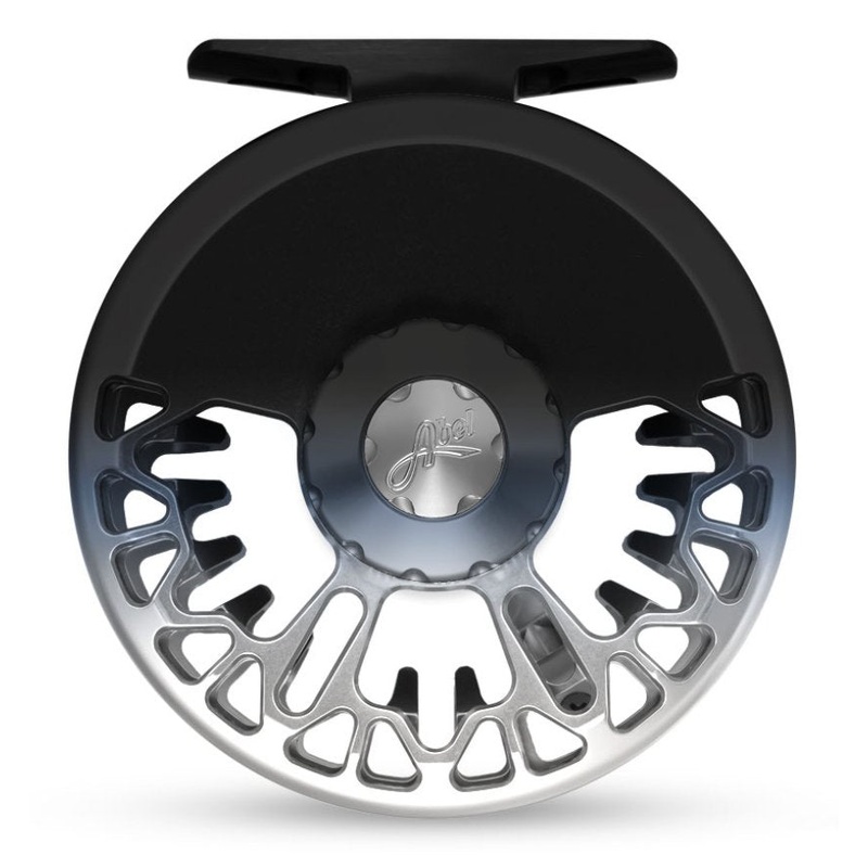 Abel Vaya 4/5 Fly Reel – Black Platinum Fade – Ebony Handle