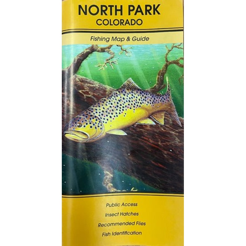 Fly Fish Guide – North Park – Fishing Map & Guide