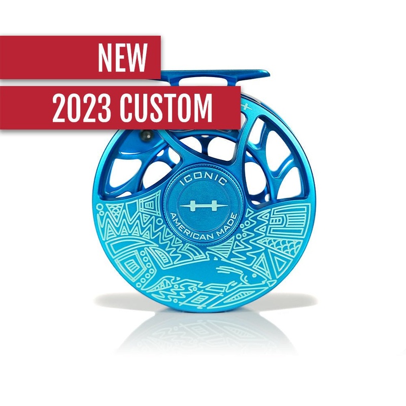 Hatch Custom Iconic 7 Plus Saltwater Slam Bonefish Fly Reel