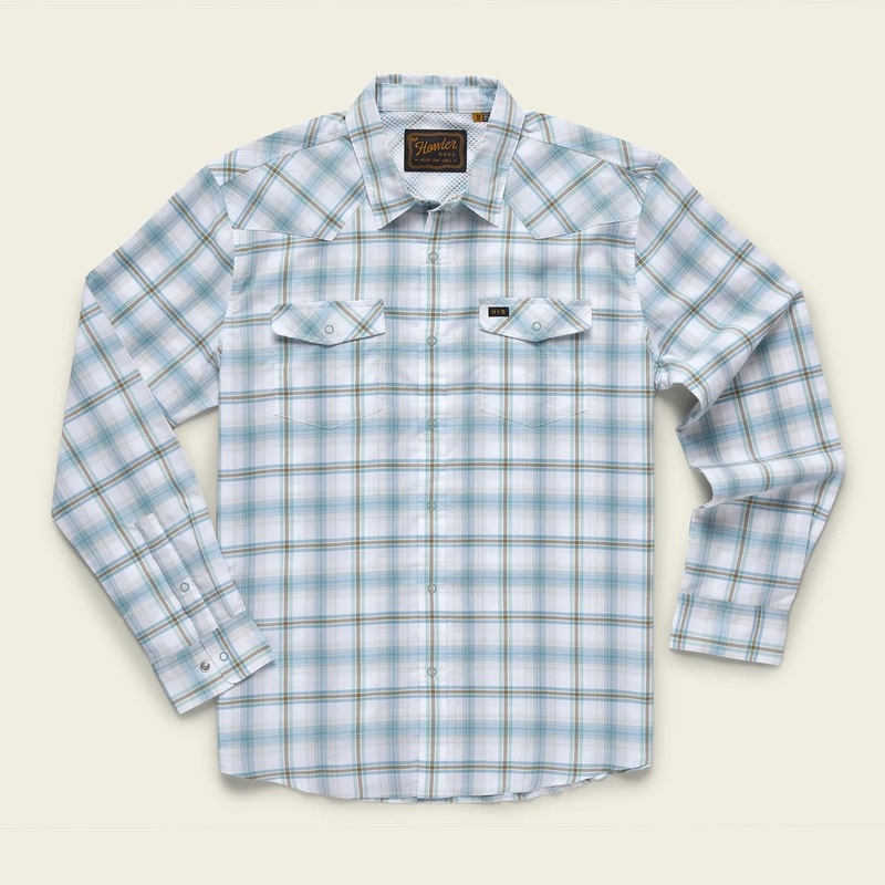 Howler Bros H Bar B Snapshirt Longsleeve S Leon Plaid