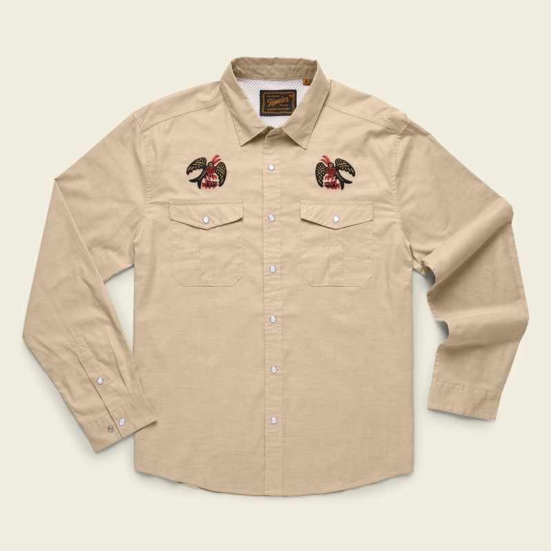 Howler Brothers Gaucho Snapshirt Frigates S
