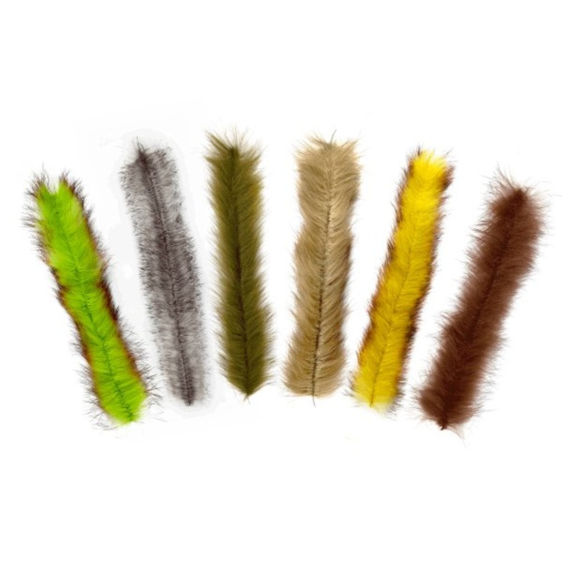 MFC Bunny Brush 2-Toned Chart/Lime Barred
