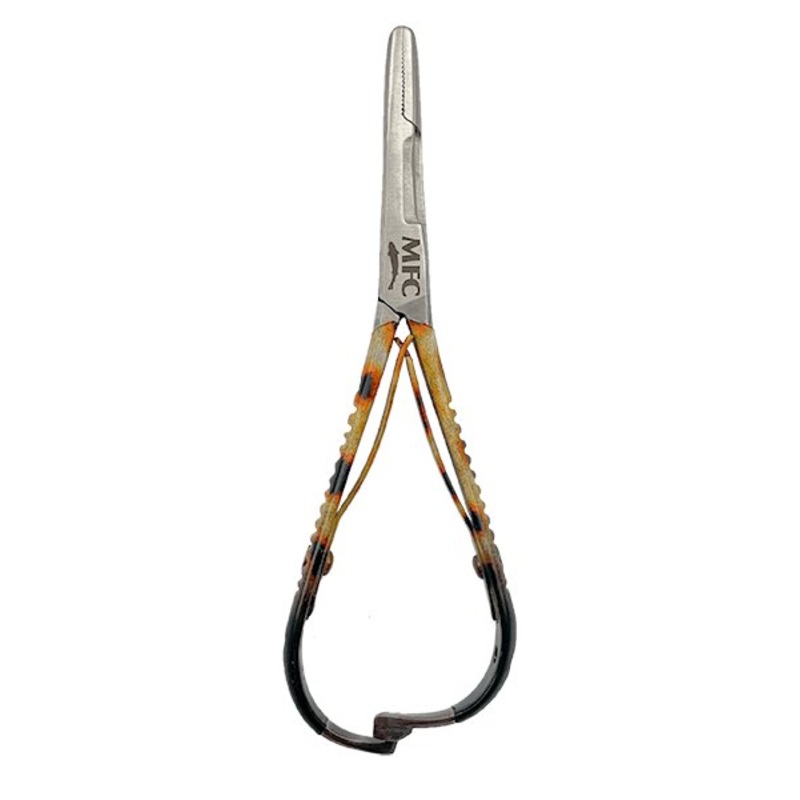MFC Mitten Scissor Clamp – River Camo – 5” Brown Trout