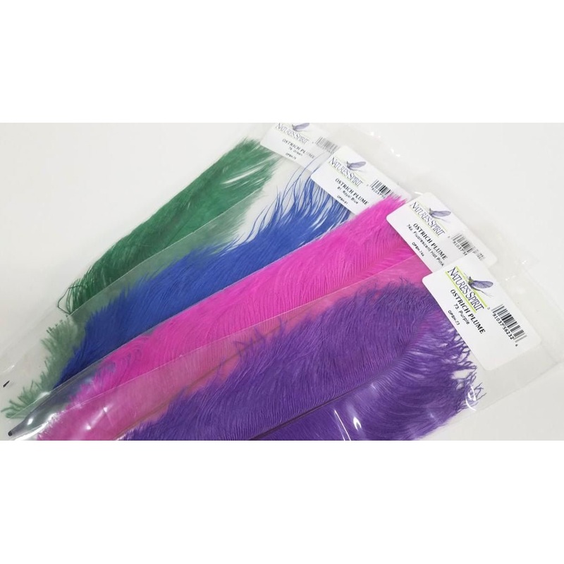 Nature’s Spirit – Ostrich Plume 10″ to 12″ Black