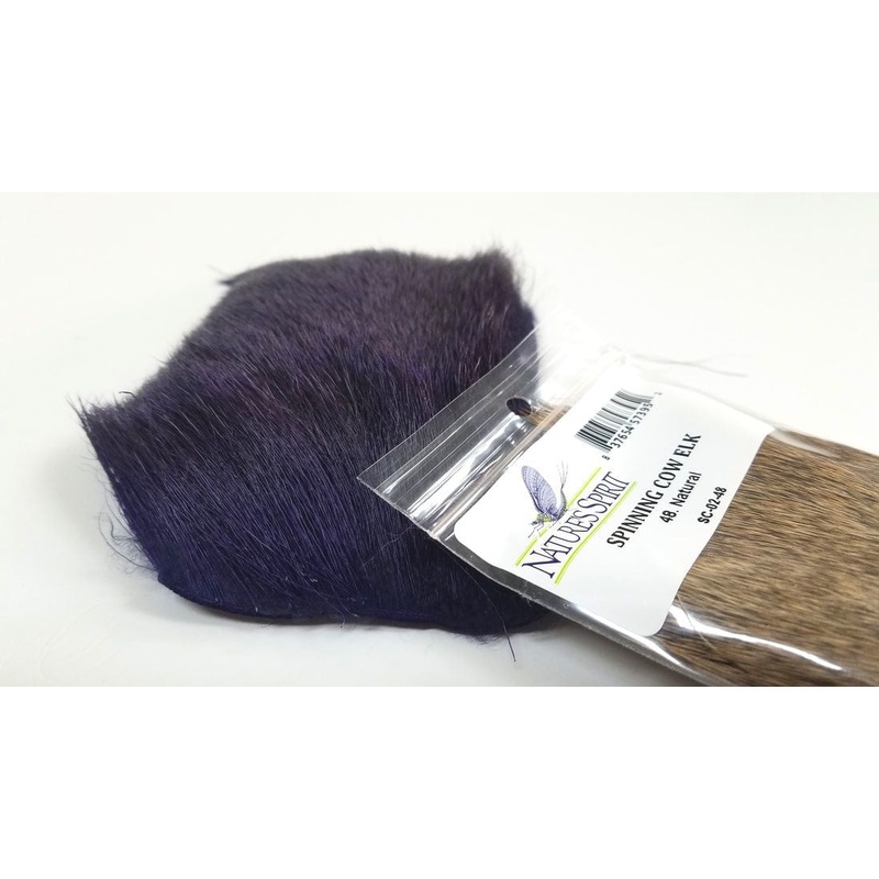 Nature’s Spirit – Spinning Cow Elk Hair Black