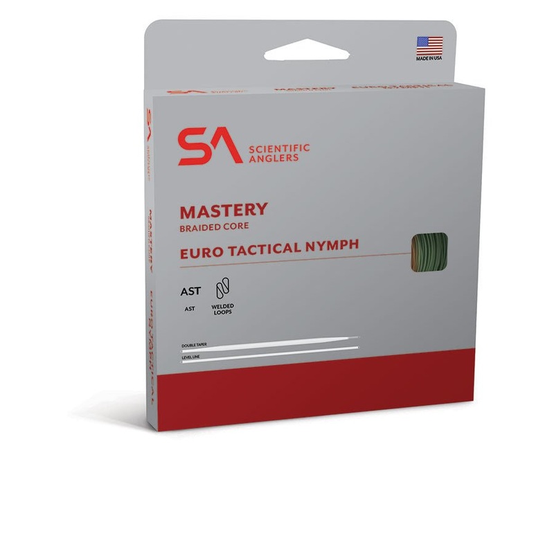 Scientific Anglers Mastery Euro Tactical Nymph Braided Core Fly Line L-0-5wt