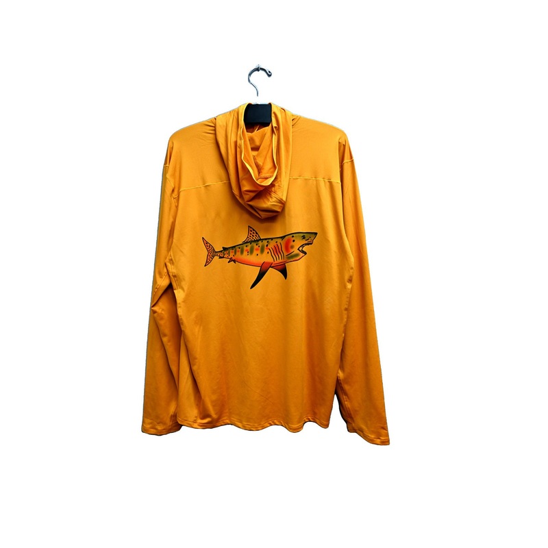 Simms GFS CuttyShark – Solarflex Hoody – Sun Glow S