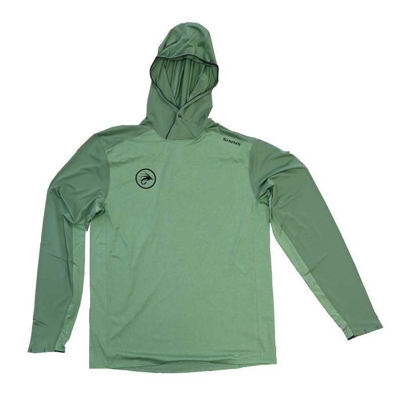 Simms GFS Solarflex Hoody – Field Heather/field S