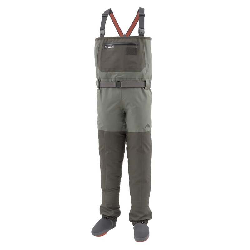 Simms Men’s Freestone Stockingfoot Waders – Dark Gunmetal Small 7-8